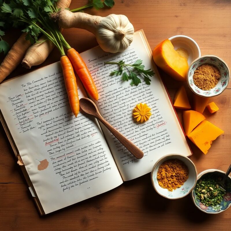 Mon carnet de recettes testées de soupes selon Hildegarde