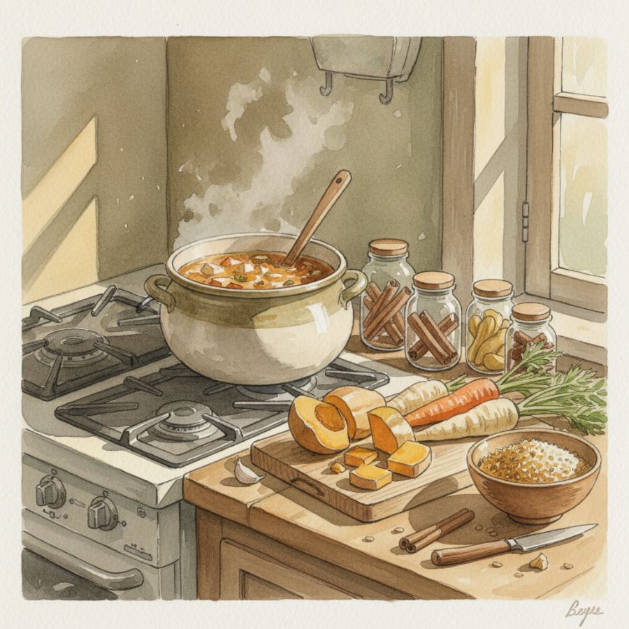 Alimentation fin d’hiver selon Hildegarde de Bingen : l’adapter en douceur